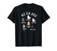 Funny Cute Cats LOVE Tea T- KIT TEA KATS T-Shirt