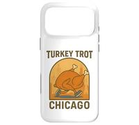 Funny Cute Chicago Thanksgiving Day Turkey Trot Cute Running Case for iPhone 17 Pro Max