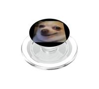 Funny Cute Chihuahua Blurry Dog Humor Meme PopSockets PopGrip for MagSafe