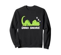 Funny Cute Dinosaur DINO SNORE Sleep Pajamas PJ Women Kids Sweatshirt