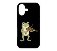 Funny Cute Frog Playing Violin Musician Art Case for iPhone 17