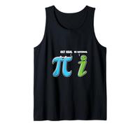 Funny Cute Get Real Be Rational Pi Day Math Teacher Tank Top