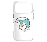 Funny Cute Little Duck Catches the Waves Case for iPhone 17 Pro