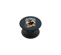 Funny Cute Pet Pinscher Dog Yes I'm with the Crazy Doberman PopSockets Adhesive PopGrip