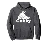Funny Cute Rabbit Meme Gubby The Rabbit Gubby Pullover Hoodie