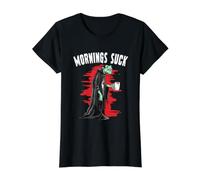 Funny Cute Vampire Mornings Suck Dracula Halloween Costume Value Graphic T-Shirt