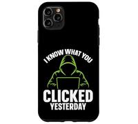 Funny Cyber Security Analyst & Ethical Hacker Cybersecurity Case for iPhone 11 Pro Max