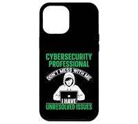 Funny Cyber Security Analyst & Ethical Hacker Cybersecurity Case for iPhone 12 Pro Max