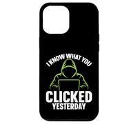 Funny Cyber Security Analyst & Ethical Hacker Cybersecurity Case for iPhone 12 Pro Max