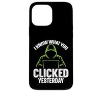 Funny Cyber Security Analyst & Ethical Hacker Cybersecurity Case for iPhone 13 Pro Max