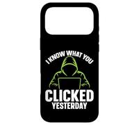 Funny Cyber Security Analyst & Ethical Hacker Cybersecurity Case for iPhone 17 Pro Max