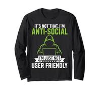 Funny Cyber Security Analyst & Ethical Hacker Cybersecurity Long Sleeve T-Shirt