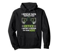 Funny Cyber Security Analyst & Ethical Hacker Cybersecurity Pullover Hoodie