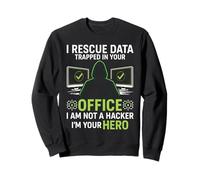 Funny Cyber Security Analyst & Ethical Hacker Cybersecurity Sweatshirt