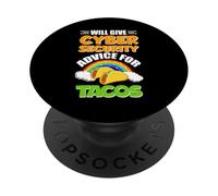 Funny Cybersecurity IT Support IT Security Network Engineer PopSockets Adhesive PopGrip