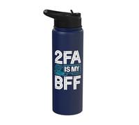 Funny Cybersecurity IT Support IT Security Network Engineer Stainless Steel Insulated Water Bottle