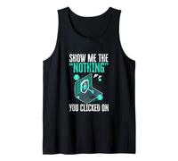 Funny Cybersecurity IT Support IT Security Network Engineer Tank Top
