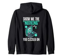 Funny Cybersecurity IT Support IT Security Network Engineer Zip Hoodie