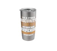 Funny Cybersecurity Specialist White Hat Hacker Shirt Stainless Steel Insulated Tumbler