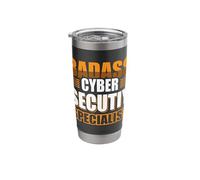 Funny Cybersecurity Specialist White Hat Hacker Shirt Stainless Steel Insulated Tumbler