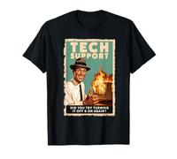 Funny Cybersecurity Tried Turning It Off and On Again T-Shirt