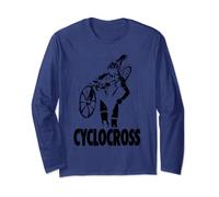 Funny Cyclocross Gift For Bicycling Enthusiasts Long Sleeve T-Shirt