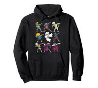 Funny Dabbing Dancing Monsters Cute Halloween Shirt Pullover Hoodie