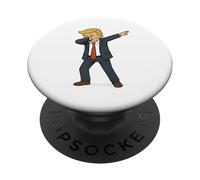 Funny Dabbing President Trump USA Dab Political Pose PopSockets Adhesive PopGrip
