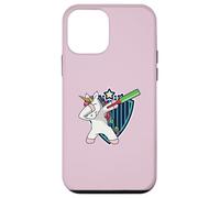 Funny Dabbing Unicorn Cricket Case for iPhone 12 mini