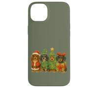 Funny Dachshund Christmas Costume Quartet Case for iPhone 14 Plus