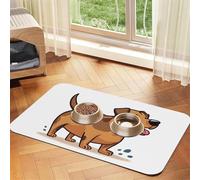 Funny Dachshund Dog Print Pet Absorbent Leather Tablecloth Perfect for Dogs, Cats, and Other Pets