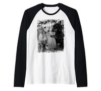 Funny Dachshund Dogs Smoking Lighter Street Art Raglan Baseball Tee