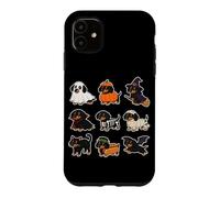 Funny Dachshund Halloween Wiener Dog Costume Spooky Case for iPhone 11