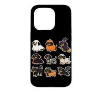 Funny Dachshund Halloween Wiener Dog Costume Spooky Case for iPhone 15 Pro