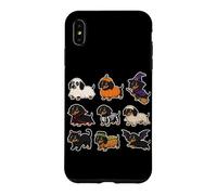 Funny Dachshund Halloween Wiener Dog Costume Spooky Case for iPhone XS Max
