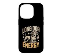 Funny Dachshund Long Dog Energy Case for iPhone 14 Pro
