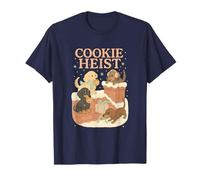 Funny Dachshund Pastel Christmas Cookie Heist T-Shirt
