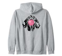 Funny Dachshund Portrait Wiener dog mom cute dogs Zip Hoodie