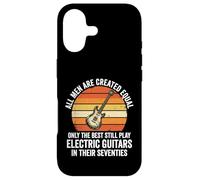 Funny Dad 70th Birthday Electric Guitar Player Fathers Day Case for iPhone 17