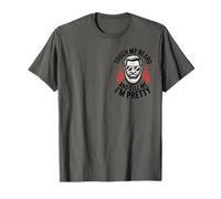 Funny Dad Barber Touch My Beard And Tell Me I’m Pretty Quote T-Shirt