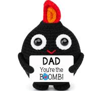 Funny Dad Birthday Gifts for Father from Daughter Son, Dad Christmas Basket Gag Gifts, Happy Birthday Christmas Basket for Father in Law Bonus Step Fathers, Valentine’s Day Father’s Day Present