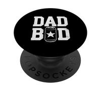 Funny Dad Bod Beer Lover PopSockets Adhesive PopGrip