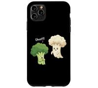 Funny Dad Jokes Pun Broccoli Sees Cauli-FOOLy Ghost Case for iPhone 11 Pro Max