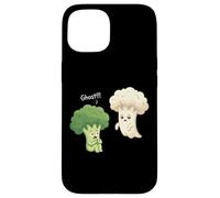 Funny Dad Jokes Pun Broccoli Sees Cauli-FOOLy Ghost Case for iPhone 15