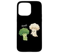 Funny Dad Jokes Pun Broccoli Sees Cauli-FOOLy Ghost Case for iPhone 15 Pro Max