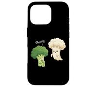 Funny Dad Jokes Pun Broccoli Sees Cauli-FOOLy Ghost Case for iPhone 16 Pro