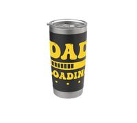 Funny Dad Loading Joke Gift for Men Husband Daddy Father Stainless Steel Insulated Tumbler