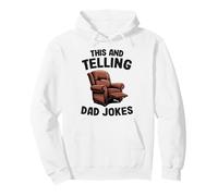 Funny Dad Mens Humor This And Telling Dad Jokes Pullover Hoodie