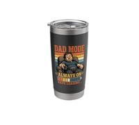 Funny Dad Mode Always On Naps Loading Humor Joke for Men Stainless Steel Insulated Tumbler