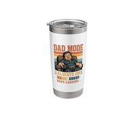 Funny Dad Mode Always On Naps Loading Humor Joke for Men Stainless Steel Insulated Tumbler